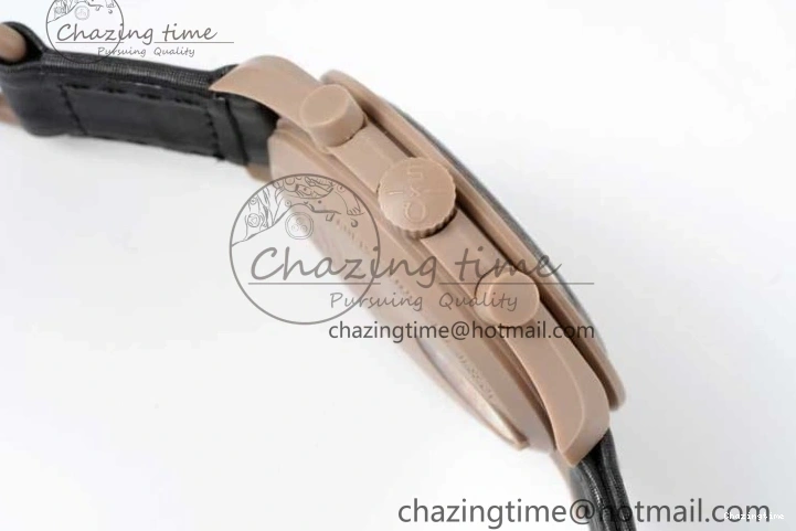 0308 Speedmaster Misson To Jupiter 1:1 Best Edition Brown Dial On Nylon Strap Quartz Breathable 7857